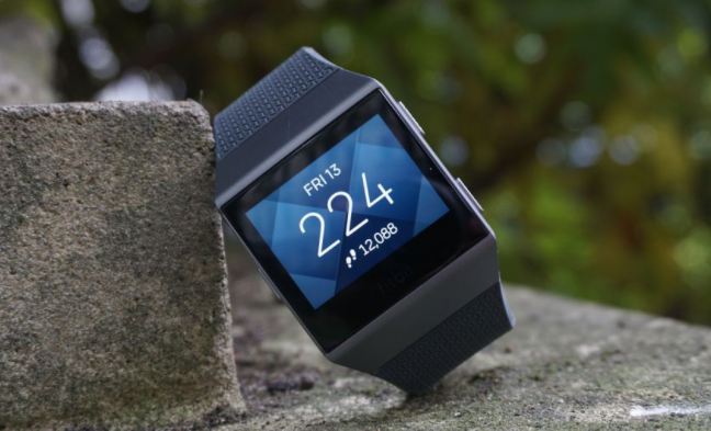 fitbit ionic pebble
