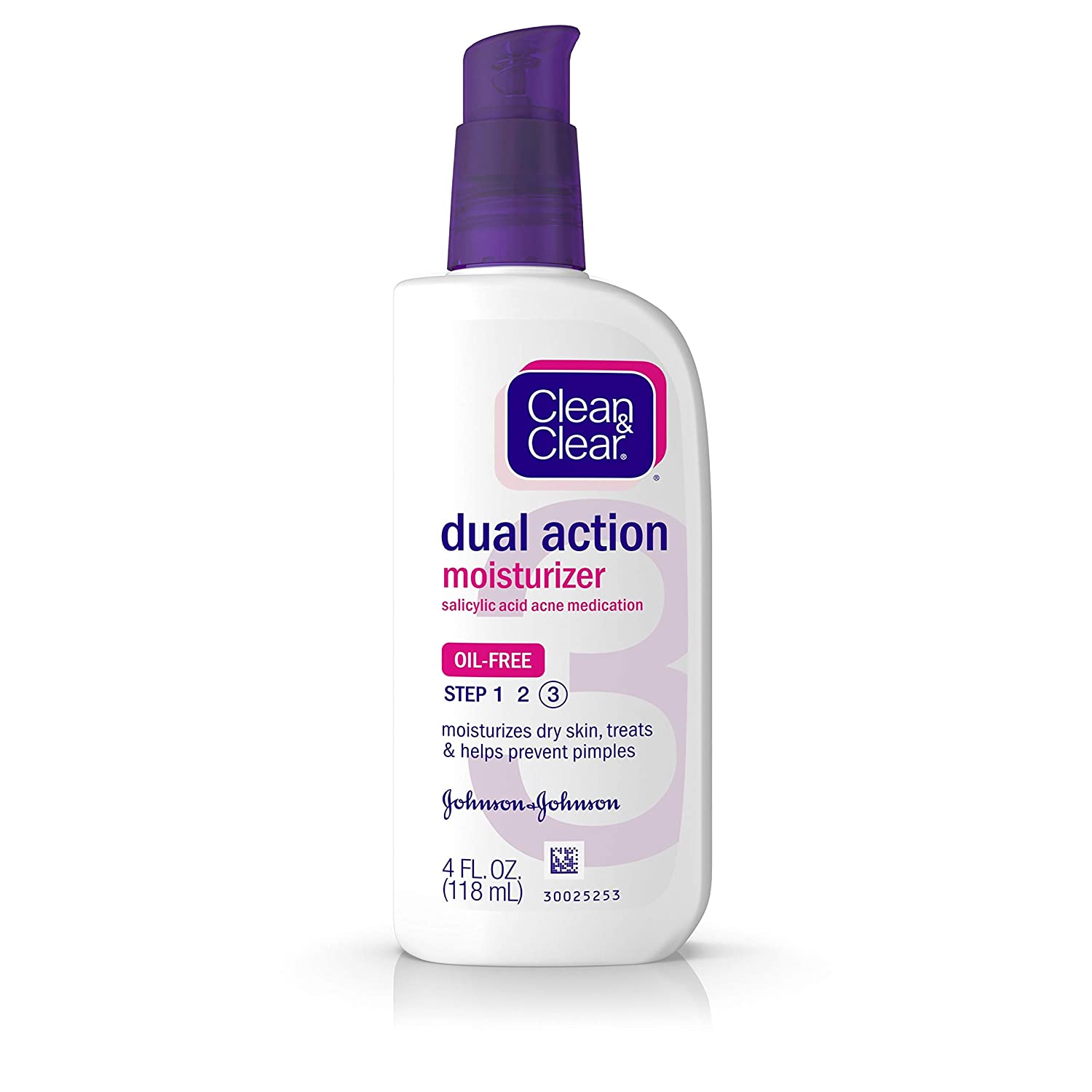 كريم تفتيح الوجه من الصيدلية "كلين آند كلير" (Clean & clear essential dual action acne facial moisturizer)