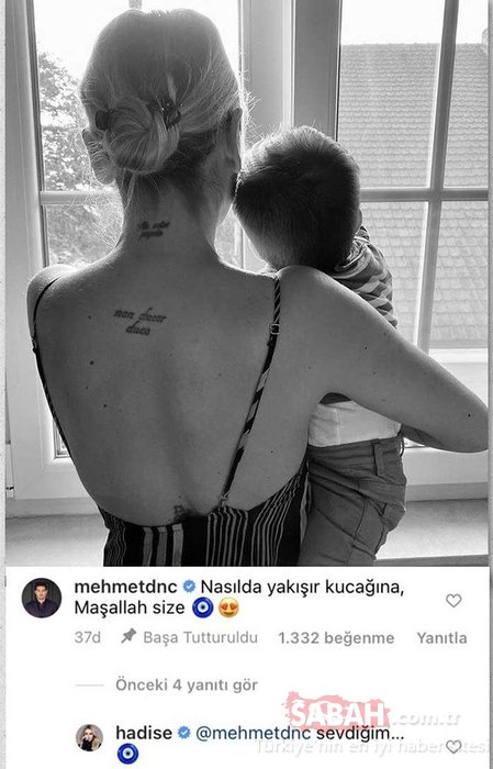 Hadise nephew Melik Hamza