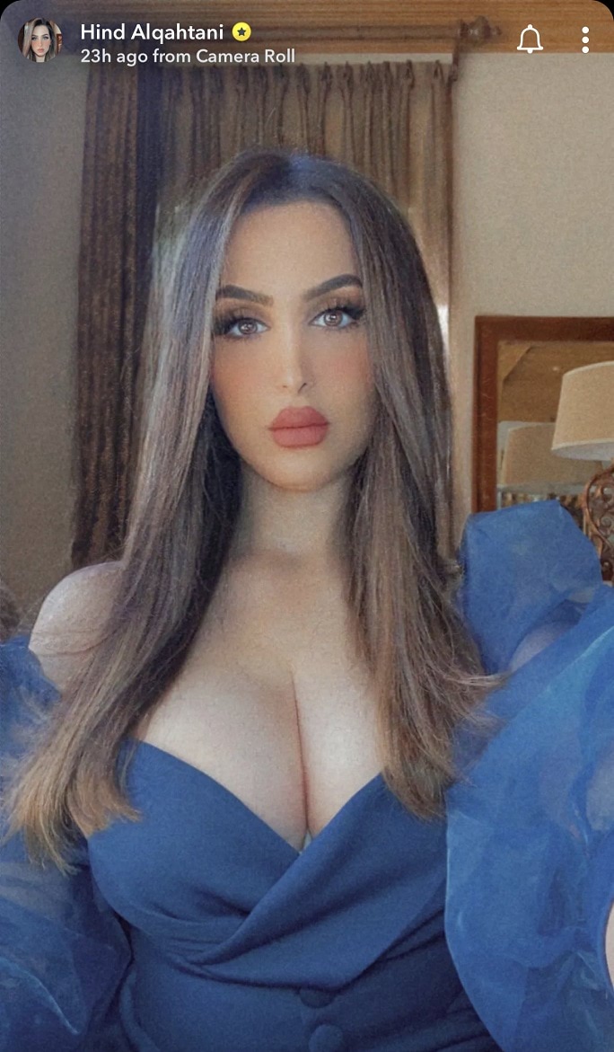 Hind Al-Qahtani boobs chest boob nipple cleavage naked nude