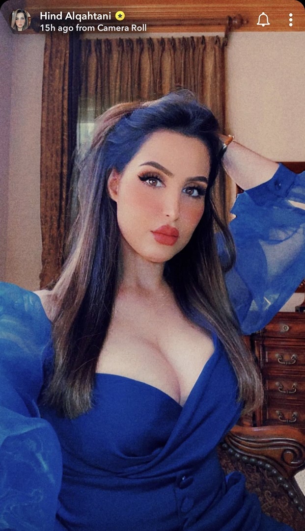 Hind Al-Qahtani boobs chest boob nipple cleavage naked nude