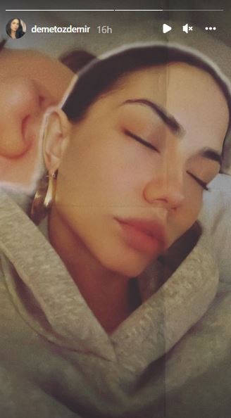 Demet Özdemir ignores Kerem Bürsin and Hande Erçel breakup rumors 