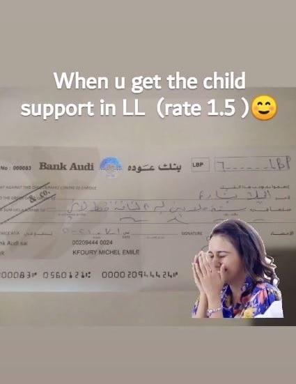 angela bechara child support alimony wael kfoury criticize 