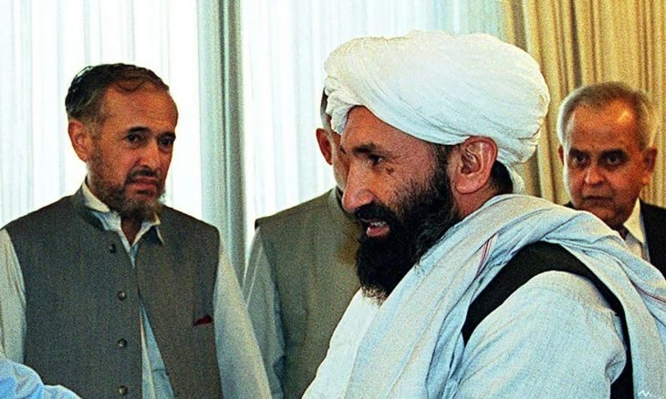 ""الملا محمد حسن آخوند رئيس حكومة طالبان