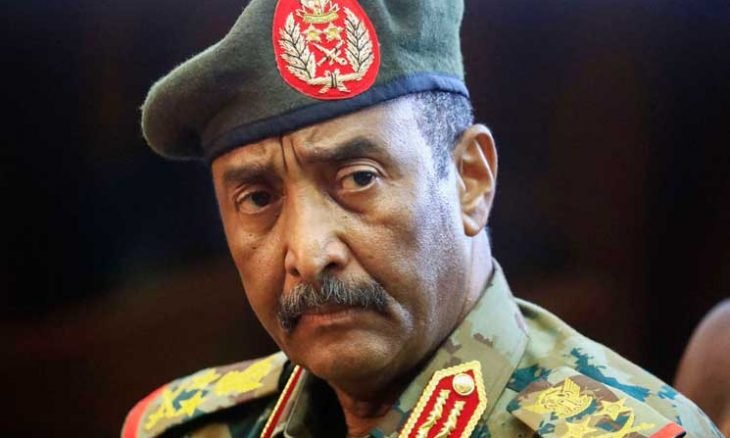 ""رئيس مجلس السيادة السوداني عبدالفتاح البرهان