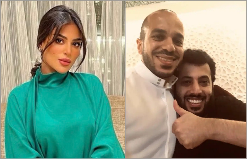 "فاطمة الأنصاري و سلطان المحيسن"