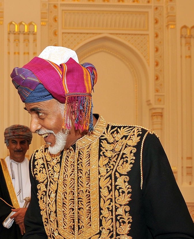 السلطان قابوس بـ الدقلة العمانية