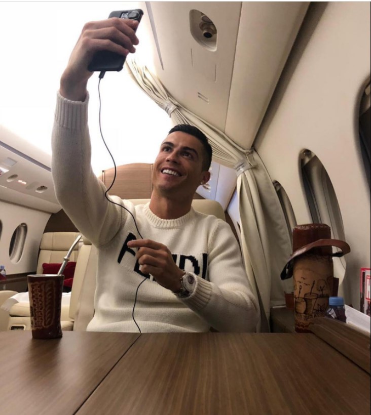 "طائرة رونالدو الخاصة"