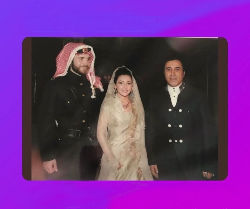 "فستان زفاف الأميرة فهدة الهاشم"