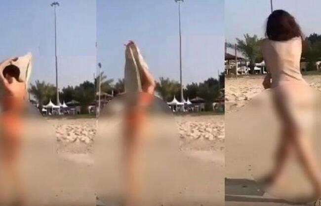 فتاة تتعرى أمام أبراج الكويت وتعليق صادم من سلطات الأمن البوابة