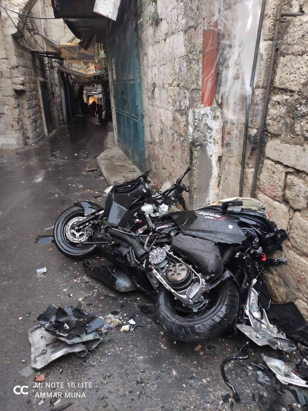 دراجة الشهيد تامر كيلاني