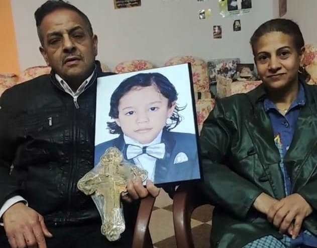 صورة الطفل شنودة الذي أصبح يوسف عبد الله