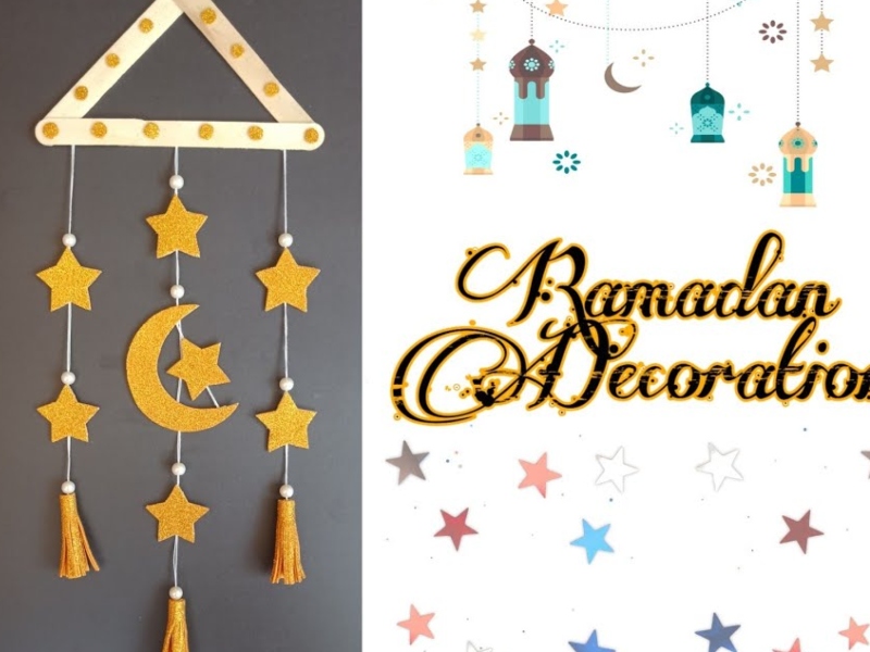 6 أفكار لإعداد زينة رمضان في المنزل