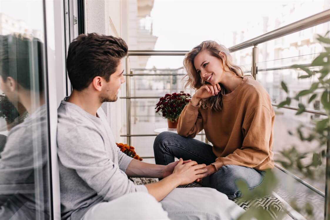 التحدث مع الزوج