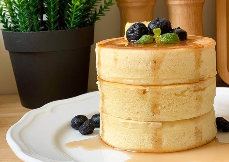 طريقة عمل البان كيك الاسفنجي الياباني