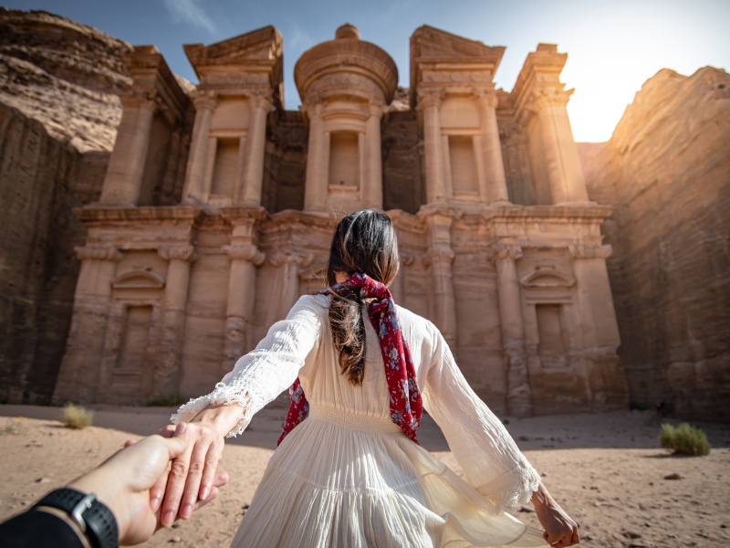 البتراء الوردية... أكثر مناطق الجذب السياحية في الأردن