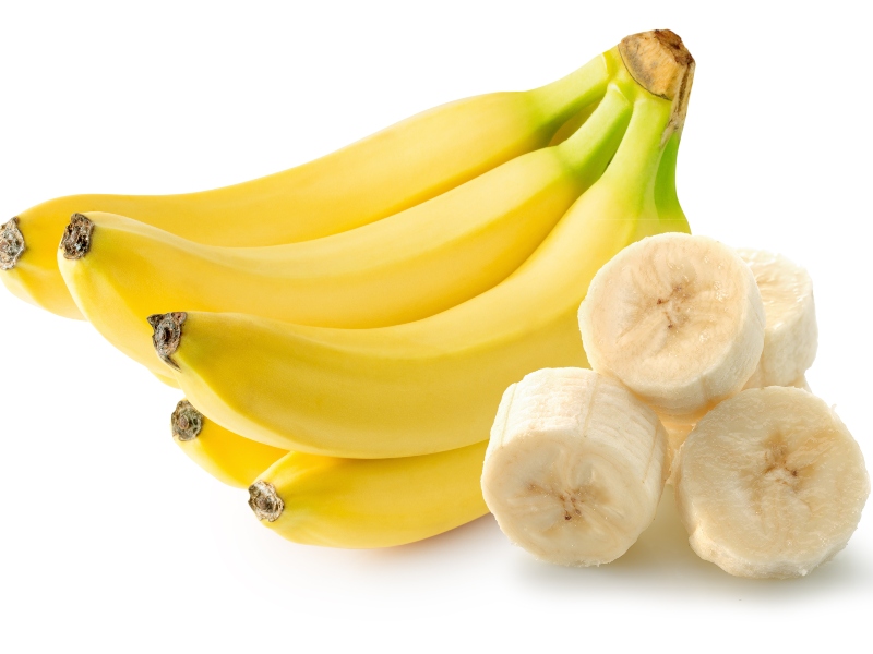 كيكة الموز بزبدة الفستق والشوكولاتة