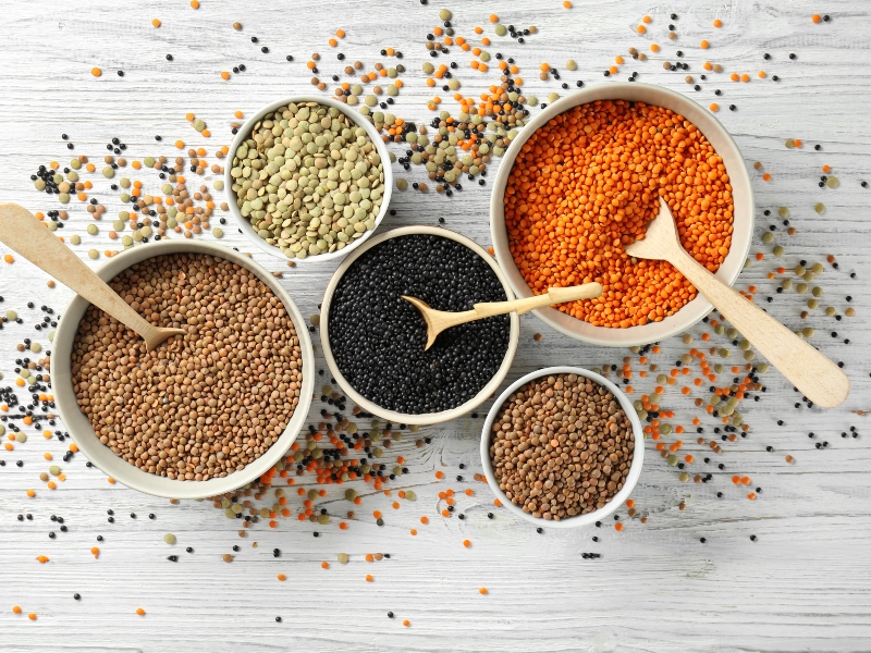 سلطة العدس الصحية