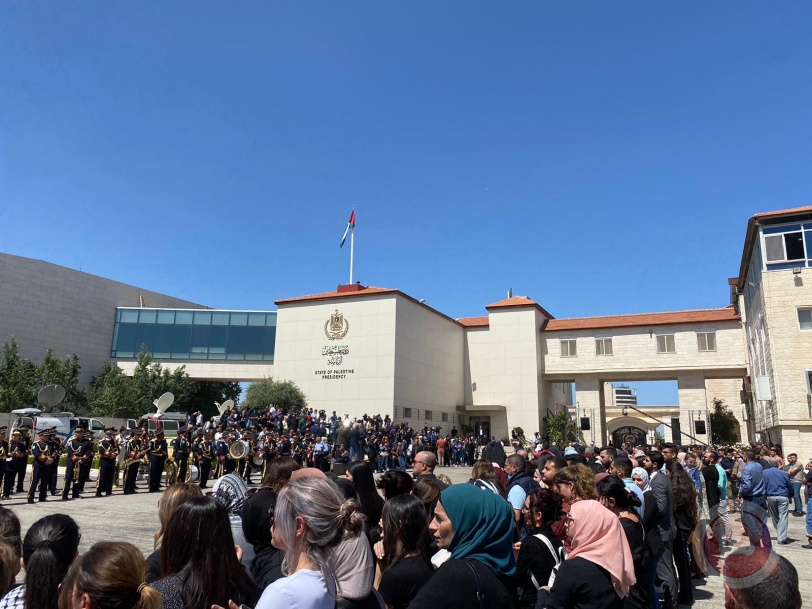 تشييع جثمان شيرين أبو عاقلة