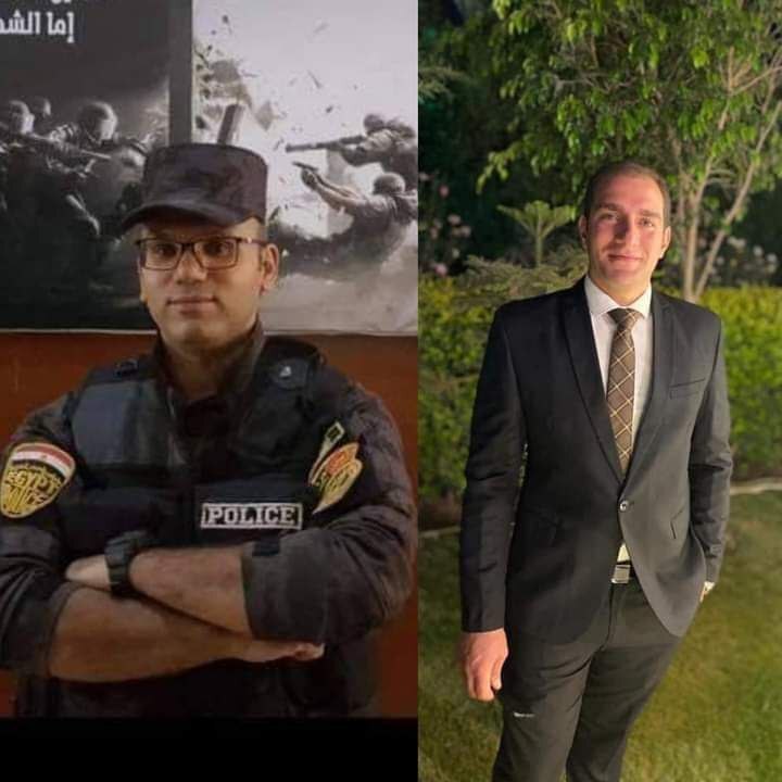 الضابطين القتيلين في الإسماعيلية