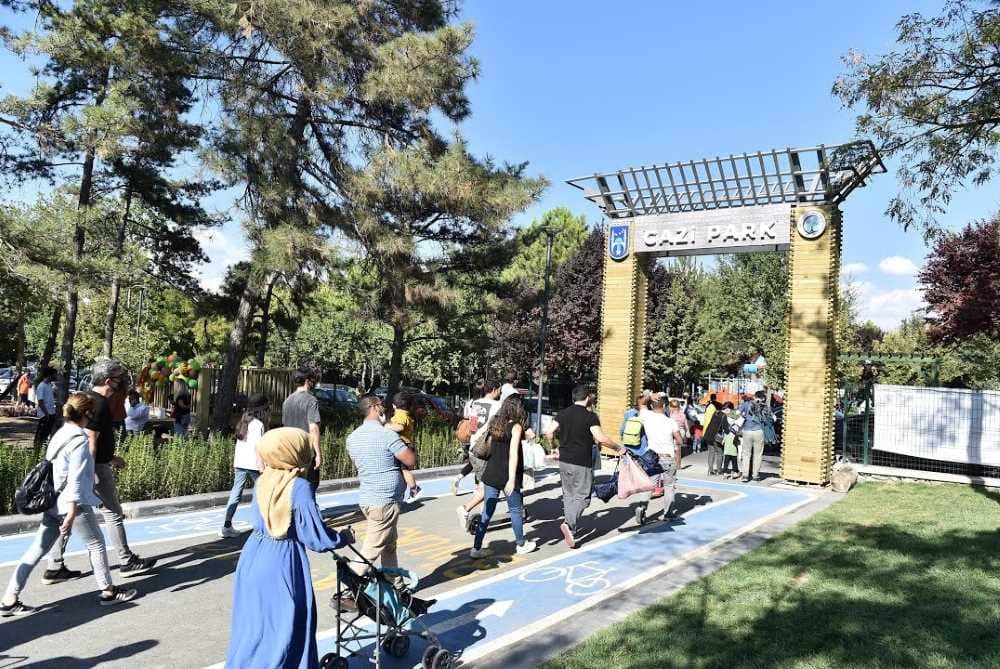 الأنشطة الترفيهية في حديقة غازي سامسون