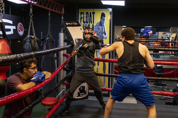 A Boxing Sanctuary in Jordan Al Bawaba