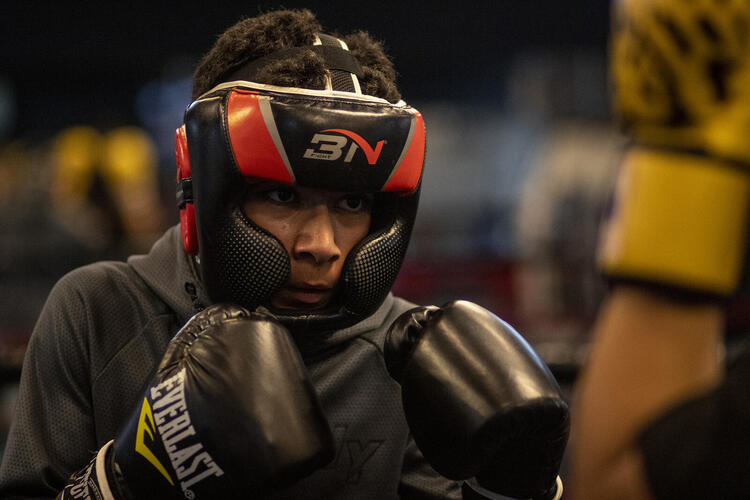 A Boxing Sanctuary in Jordan