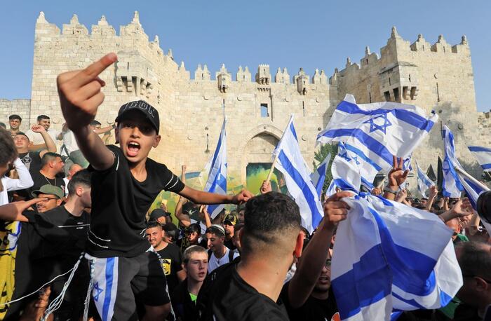 2022 Flag March in Jerusalem