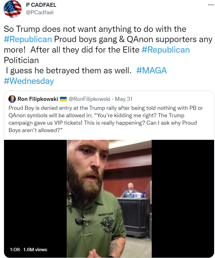 Trump Proud boys