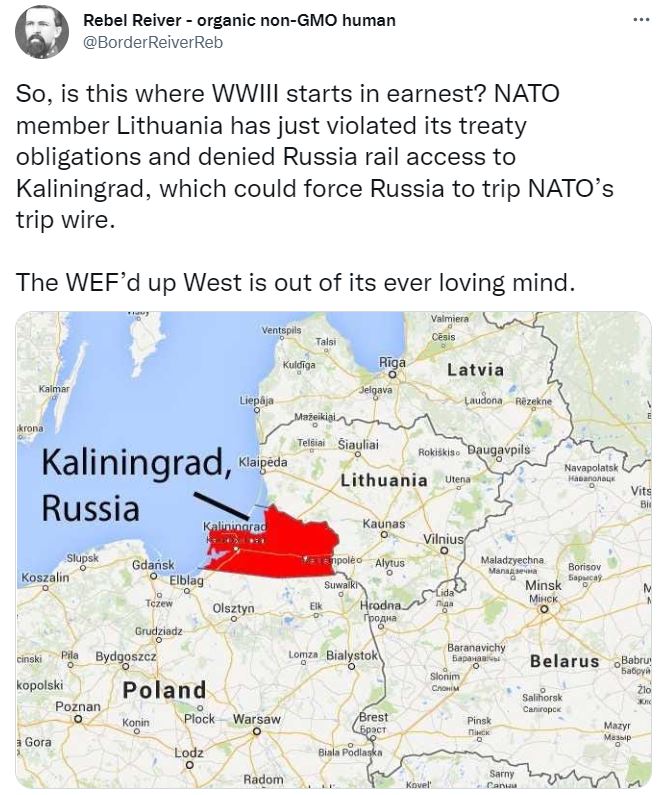 Kaliningrad panic