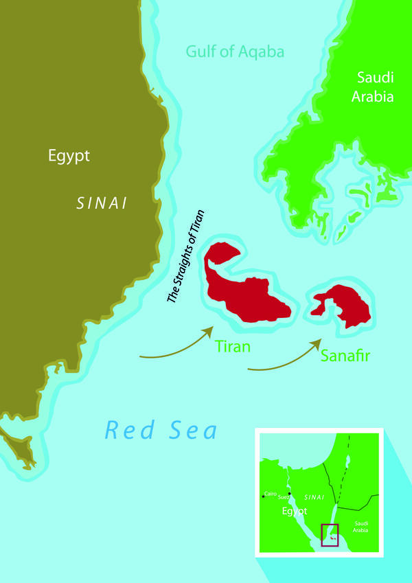 transfer of tiran and sanafir