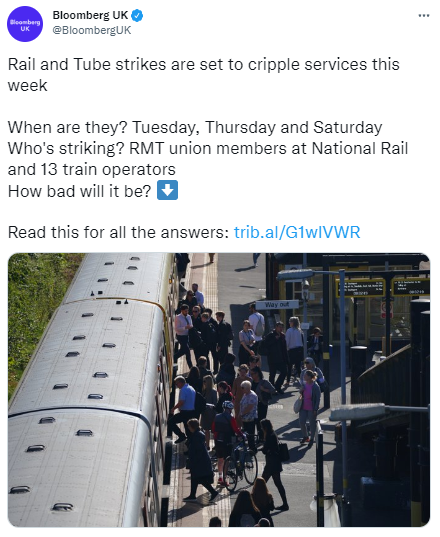 UK rail strike