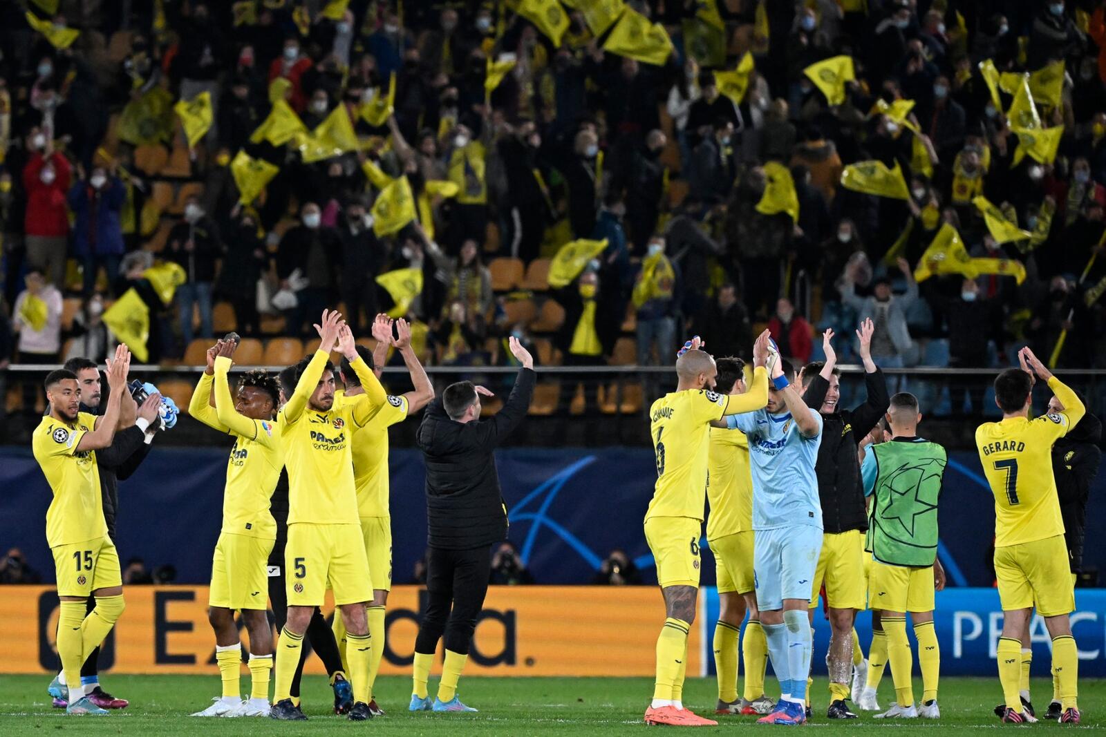ريال مدريد وفياريال يحققان الفوز