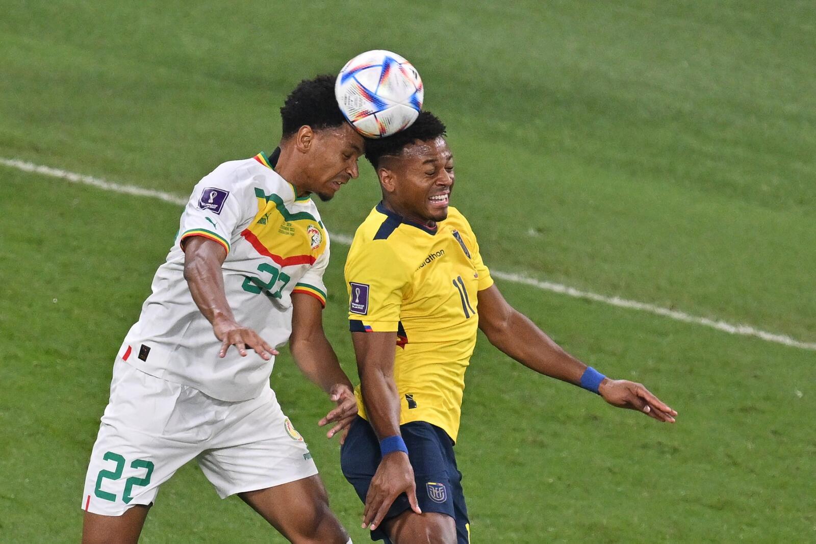 السنغال ترافق هولندا حتى الآن (المصدر: أ ف ب)