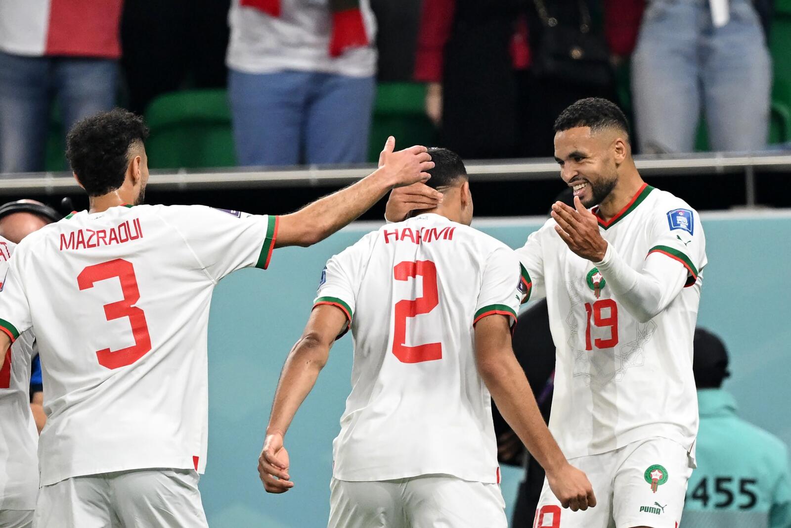 المغرب في صدارة المجموعة (المصدر: أ ف ب)
