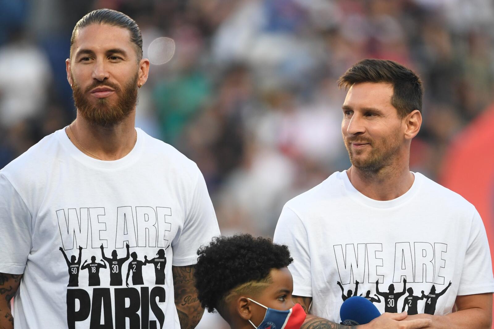 Ramos and Messi (Photo: AFP)