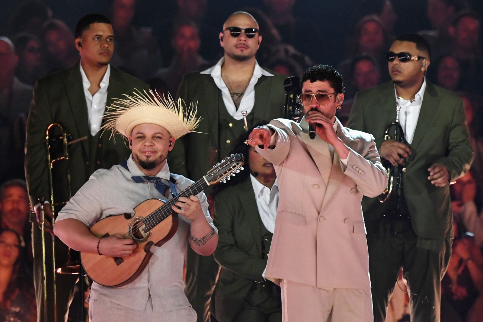Donald Trump skips Super Bowl, criticizes Bad Bunny and Green Day.