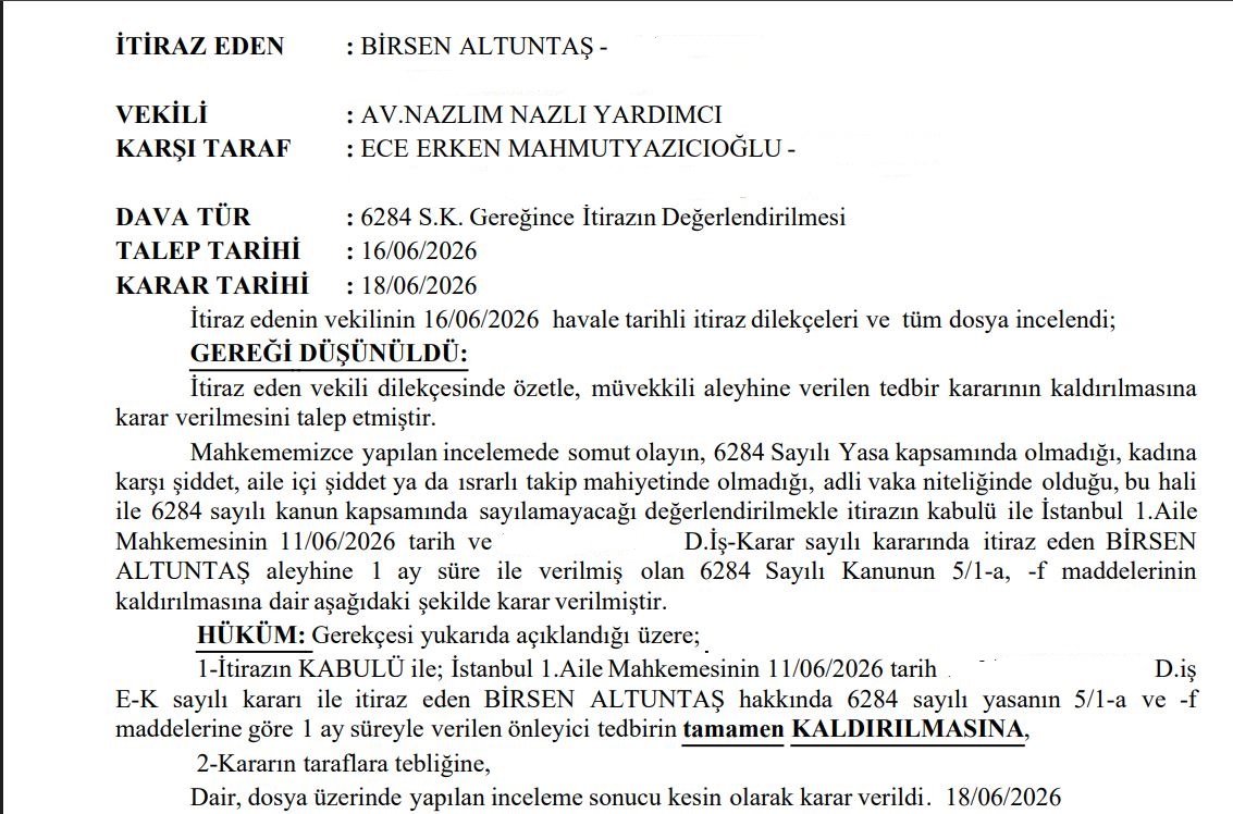 Ece Erken Birsen Altuntaş