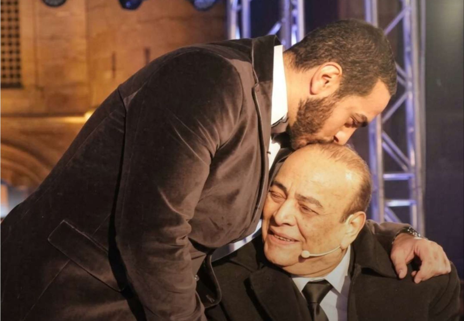 Tamer Hosny father Hosny Sherif 