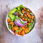 سلطة البطاطا الحلوة 