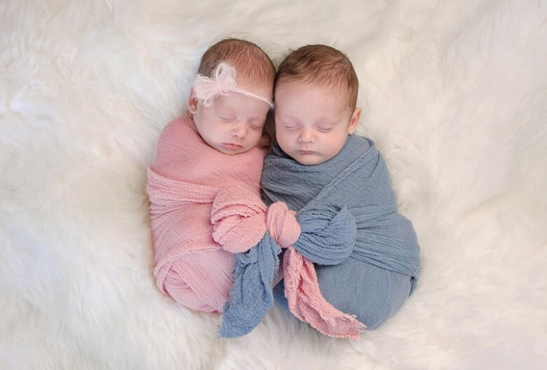 أسامي توأم ولد وبنت بنفس الوزن نادرة