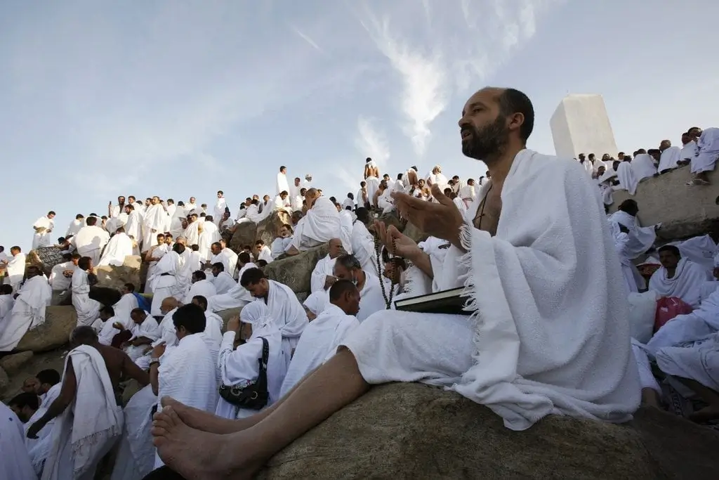 أعمال الحاج يوم عرفة