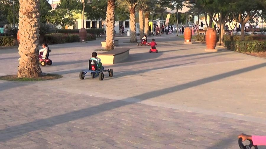 الأنشطة الترفيهية في حديقة البرشاء في دبي