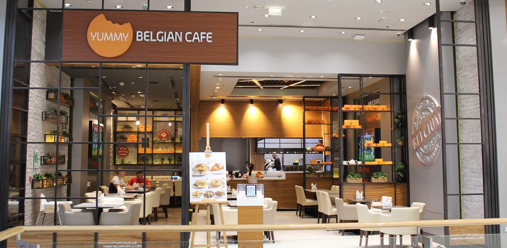 كافية Yummy Belgian Café