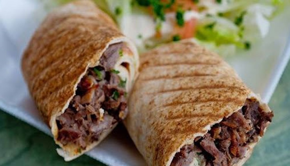 مطعم ألذّعيش شاورما مغربية لذيذة