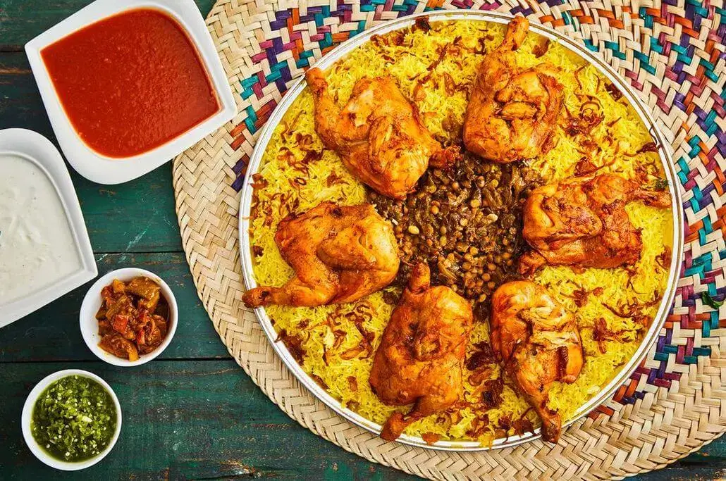 مطعم بيت الناضج للمندي والمظبي والأكلات الشعبية