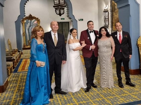 زفاف ابن عمرو اديب