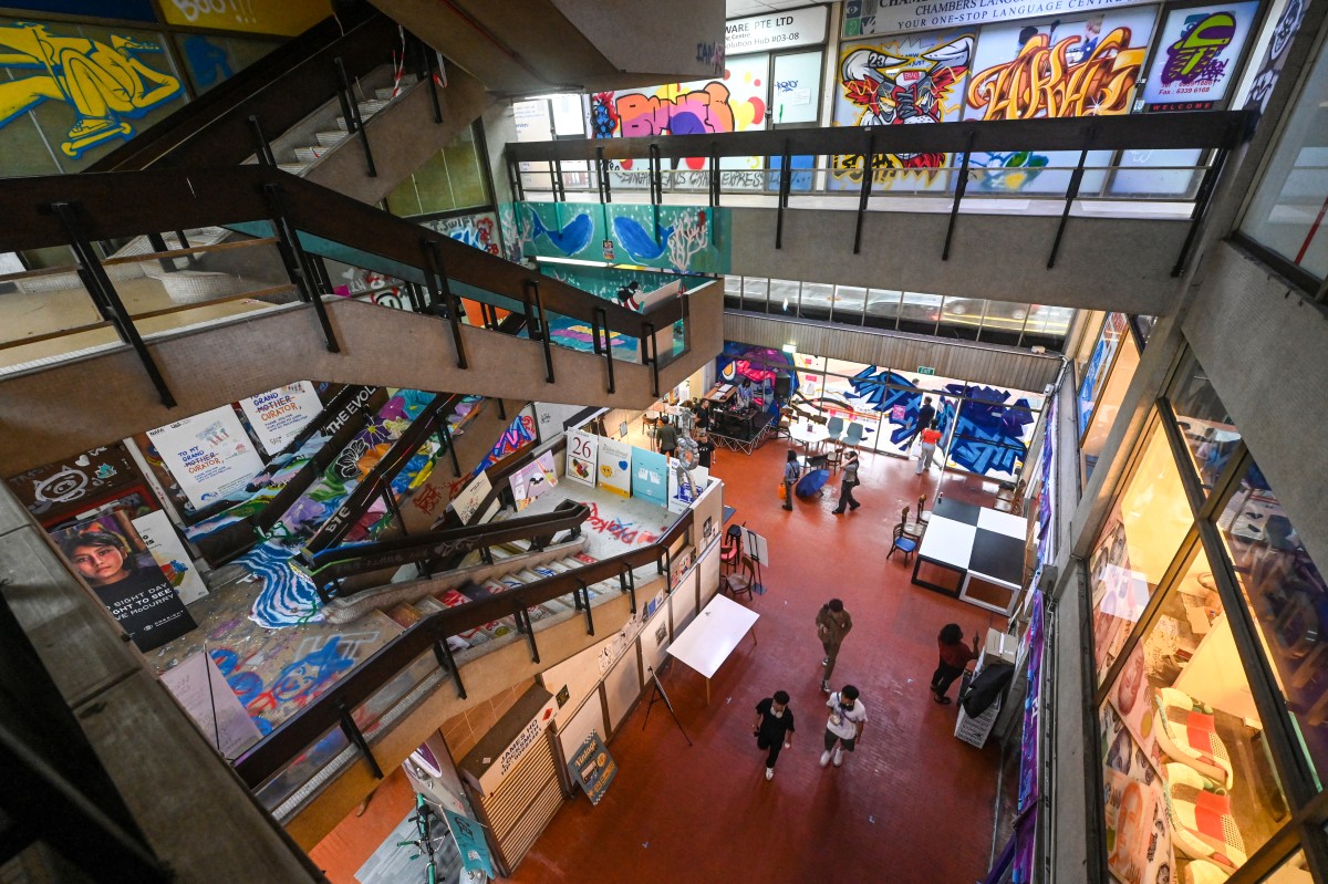 Abandoned mall