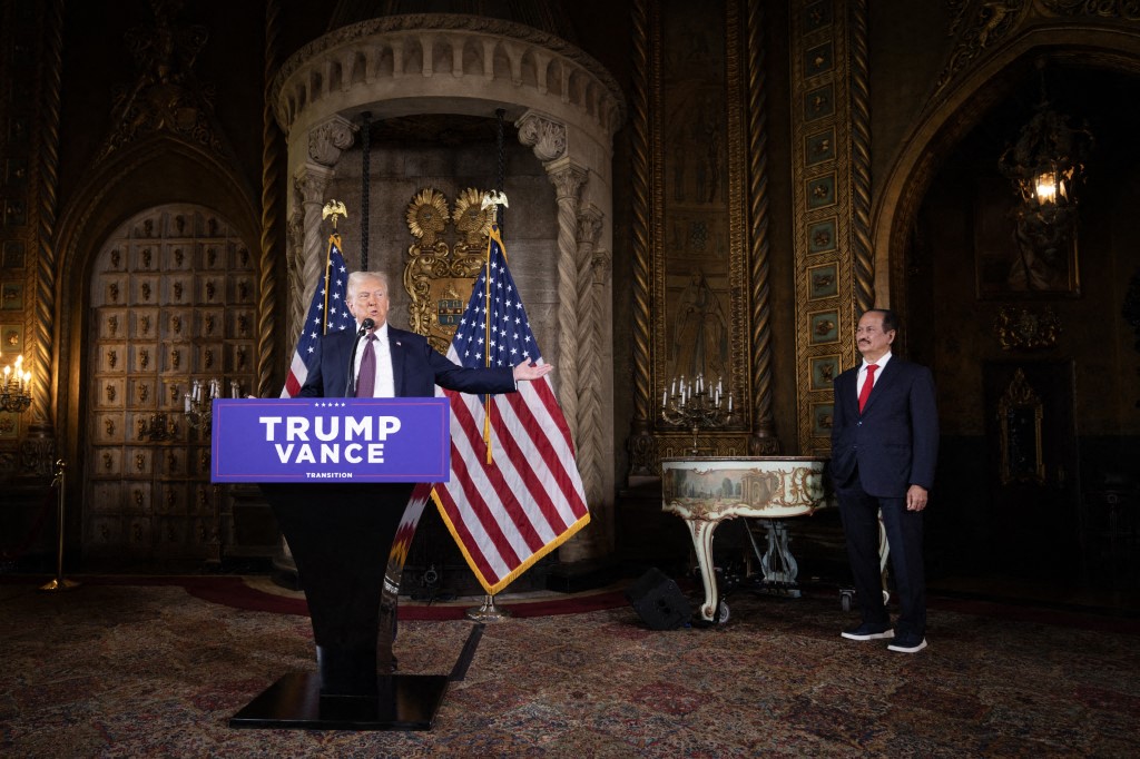 Trump and Sajwani