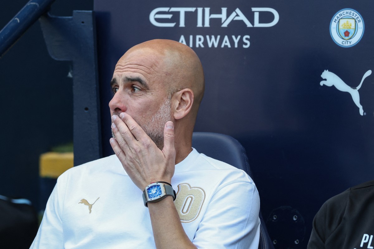 بيب غوارديولا مدرب مانشستر سيتي السابق